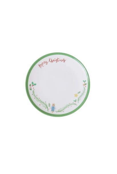Melamine dessert plate Xmas Angel