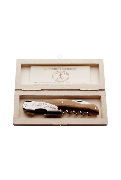Kellnermesser Olive verpackt