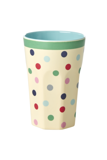 Melamine Tall beker Dots