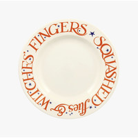 8.5 Plate Halloween Toast Witches Fingers