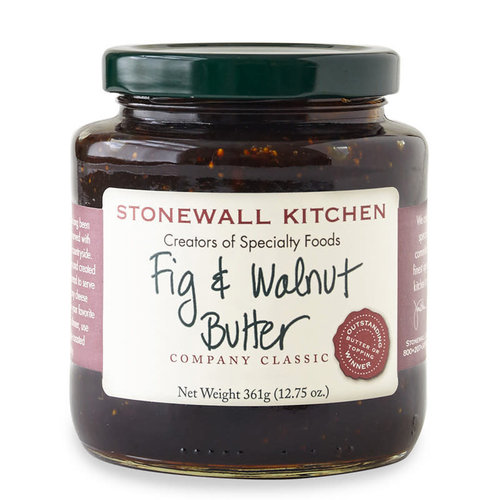 Stonewall Kitchen Fig & Walnut Butter 377ml Stonewall Kitchen Fig & Walnut Butter 377ml