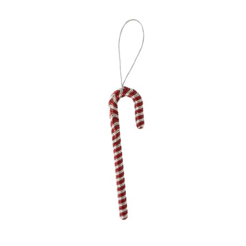 Rice Kerst hanger Candy Cane