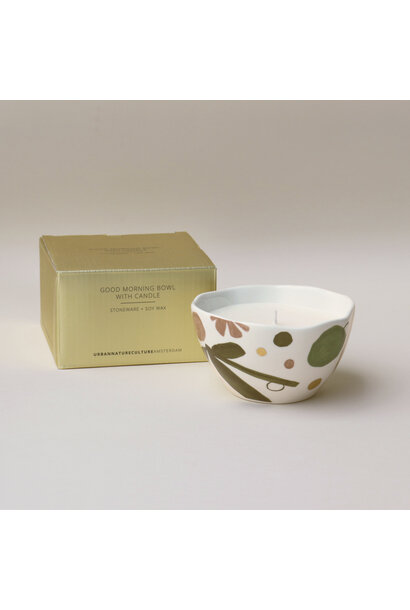 Good Morning Kom met kaars Expressive in gift pack