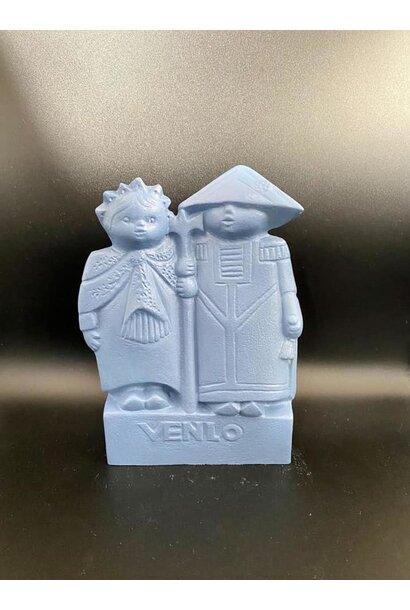 Skulptur Junior Valuas & Guntrud 2.1 blue pigeon