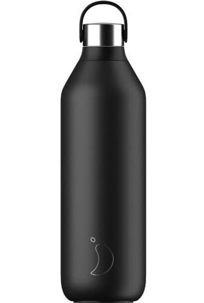 Chilly's Series 2 Bottle 1000ml All Black