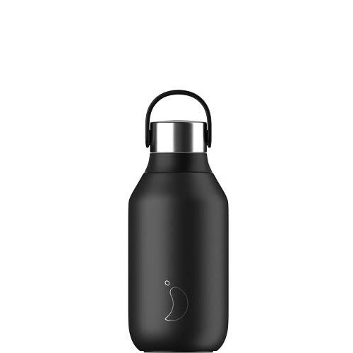 Chilly's Chilly's Series 2 Bottle 350ml All Black