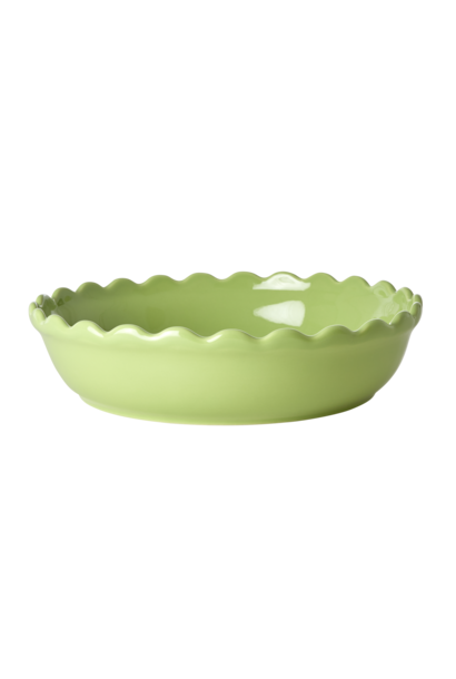 Ovenschaal rond large Neon Green