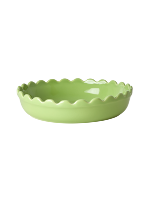 Rice Ovenschaal rond small Neon Green