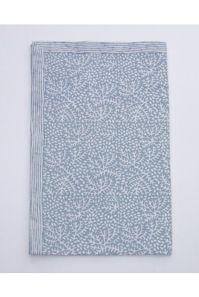 Tafelloper 180x60 Floral Mineral Green