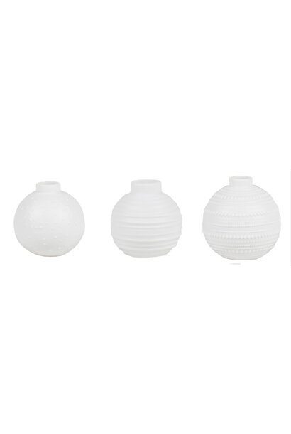 Vases Wonder Sphere set/3