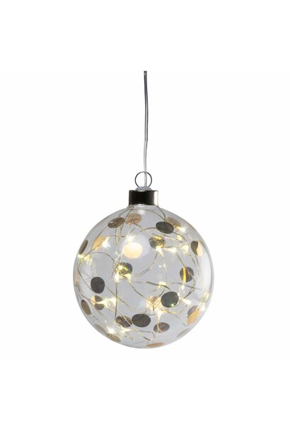 LED light ball glas dots small