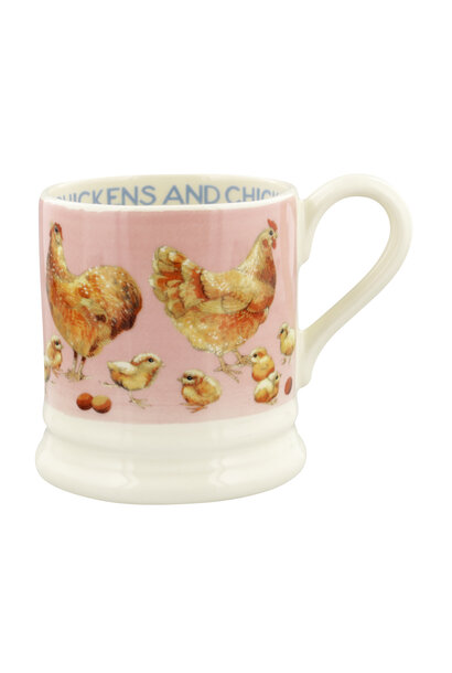 0.5 pt Mug Chickens & Chicks