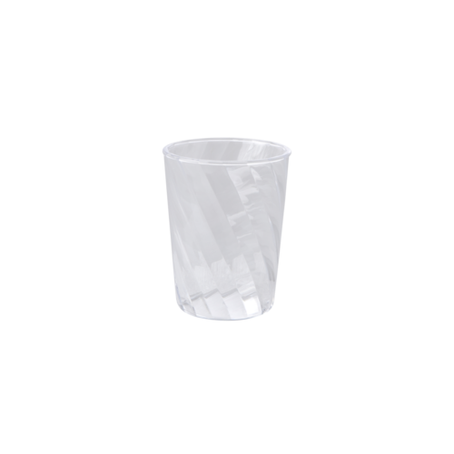 Rice Glas / Tumbler acryl Twisted Swirl 260ml clear