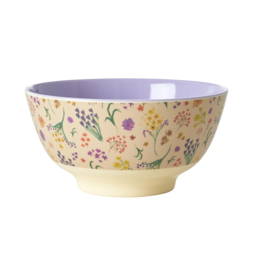 Rice Melamine kom Wild Flower