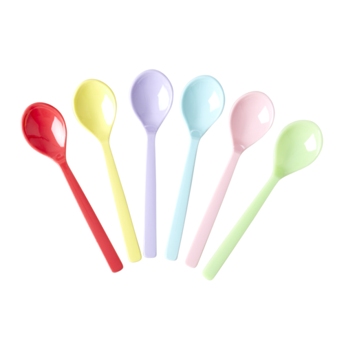 Rice Melamine short spoons ass YIPPIE YIPPIE YEAH set/6