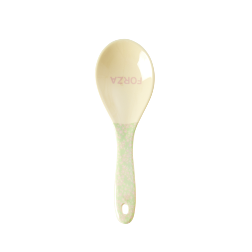 Rice Melamine serving spoon YIPPIE YIPPIE YEAH - Pink Flower Field