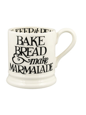 Emma Bridgewater 0.5 pt Mug Black Toast Bake Bread