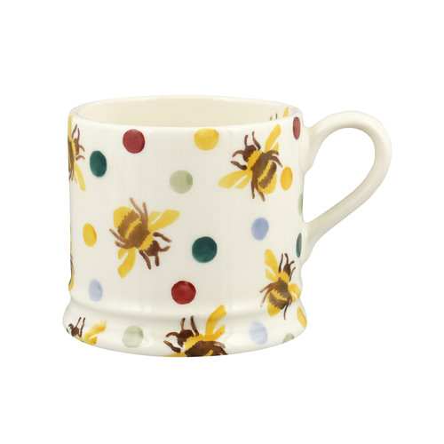 Emma Bridgewater Small Mug Bumblebee & Small Polka Dot