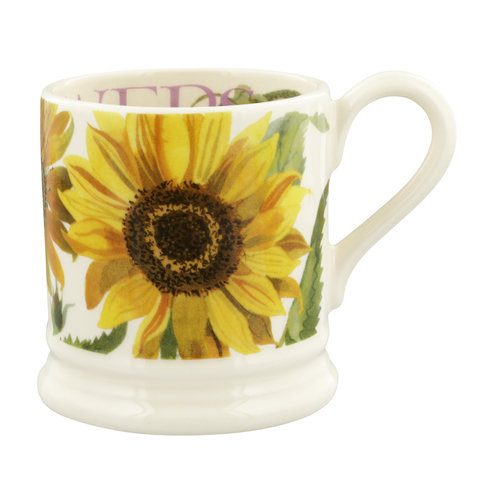 Emma Bridgewater 0.5 pt Mug Flowers Sunflower