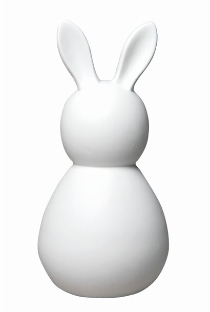 Porseleinen Paas haas Bunny Heer large wit
