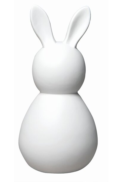Porzelann Oster Hase Bunny Herr medium weiss