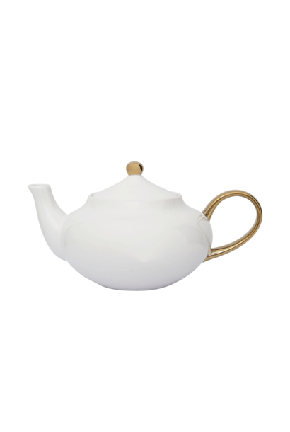 Theepot Good Morning wit/gold