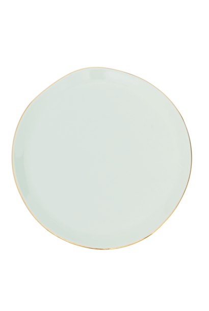 Ontbijtbord Good Morning celadon