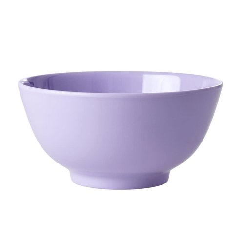 Rice Melamine bowl YIPPIE YIPPIE YEAH lavendel