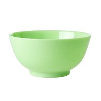 Melamine bowl YIPPIE YIPPIE YEAH neon green