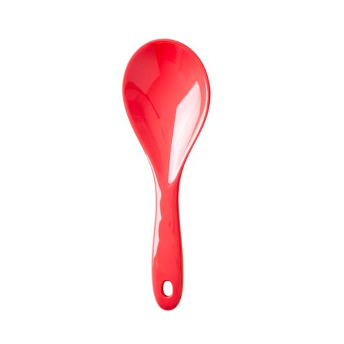 Rice Melamine serving spoon YIPPIE YIPPIE YEAH red