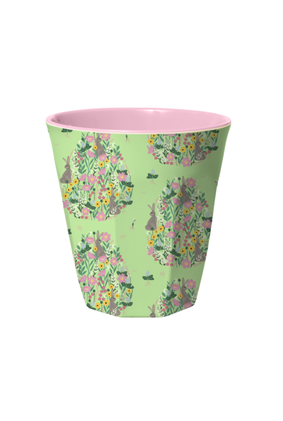 Melamin Tasse Bunny soft green