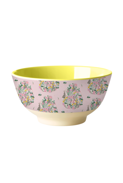 Melamine kom Bunny soft pink