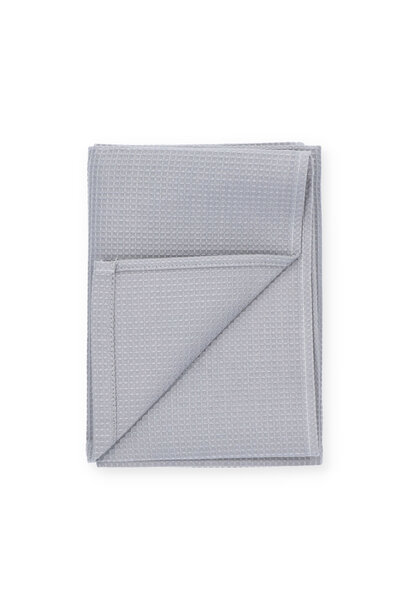 Theedoek Tundra Misty Grey GOTS