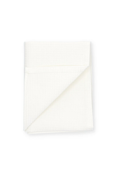 Theedoek Tundra Pearl White GOTS