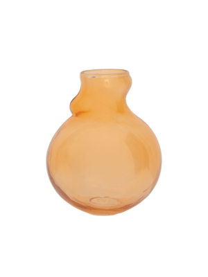 Urban Nature Culture Vaas recycled glas Quirky C apricot nectar