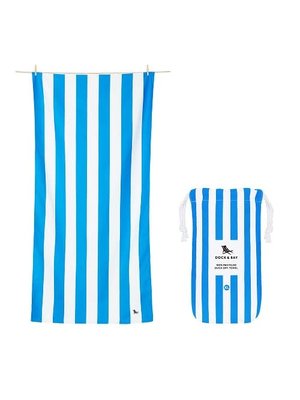 Dock & Bay Beach towel XL Cabana Bondi Blue