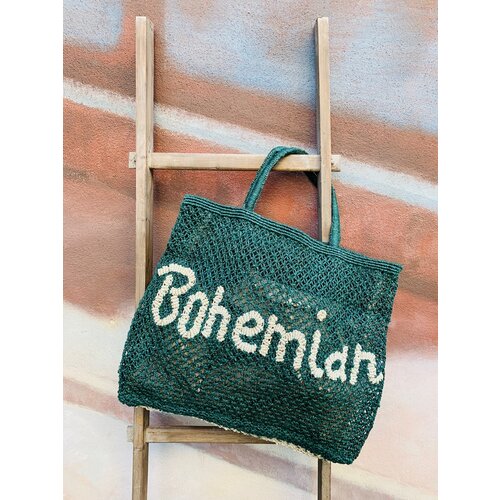 the Jacksons Shopper Jute L Bohemian forest/natural