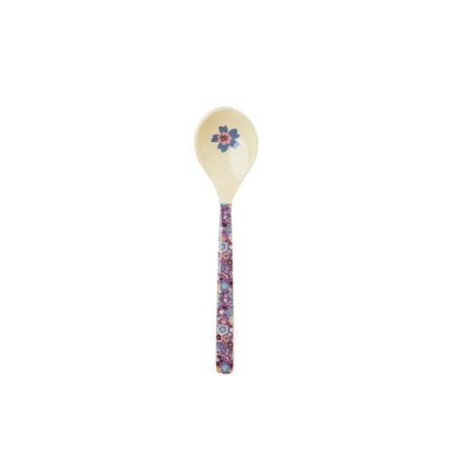 Rice Melamine korte lepel Fall Floral Lavender Rice Melamine korte lepel Fall Floral Lavender