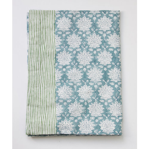 Rozablue Tafelloper 180x60cm Breezy Blue Rozablue Tafelloper 180x60cm Breezy Blue