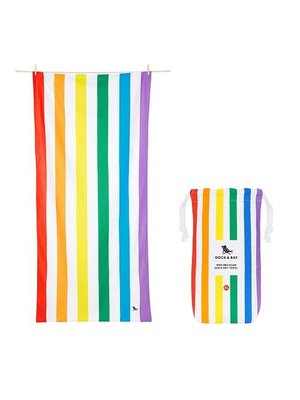 Dock & Bay Strandtuch XL Summer Rainbow Skies