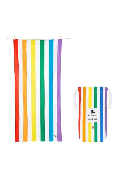 Strandtuch XL Summer Rainbow Skies