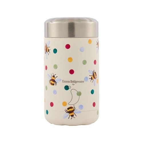 Chilly's Food pot / lunchbox 500ml Bumblebee & Small Polka Dot Chilly's Food pot / lunchbox 500ml Bumblebee & Small Polka Dot