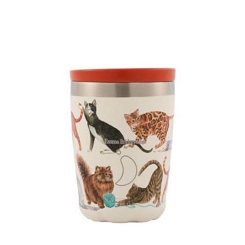 Chilly's Chilly's Coffee Cup 340ml Cats