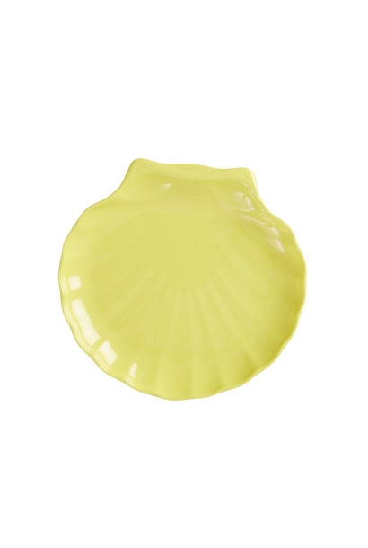 Melamine bord Sea Shell medium Yellow