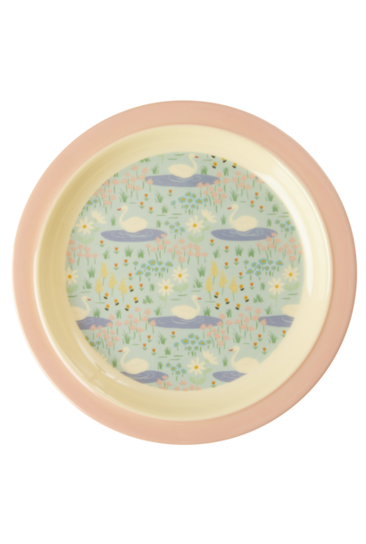 Melamine Kids lunch bord Swan