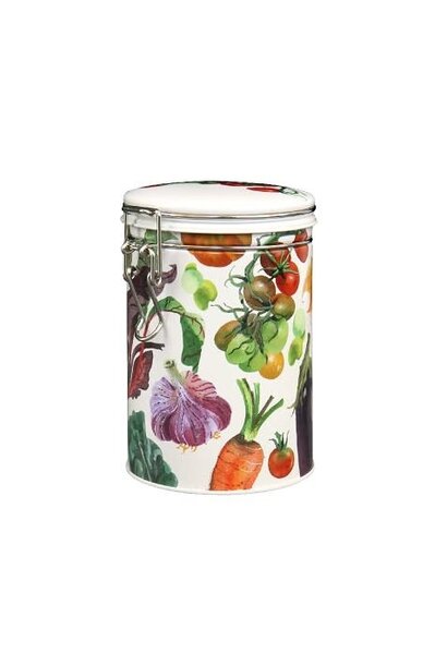 Caddy tin clip lid Dig the Garden