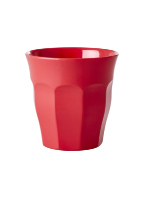 Rice Melamine beker Yippie - red