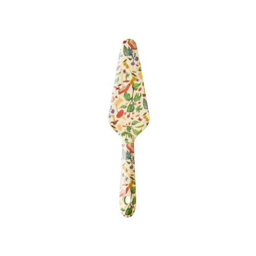 Rice Melamine taartschep Dance Out - Mushroom Rice Melamine taartschep Dance Out - Mushroom