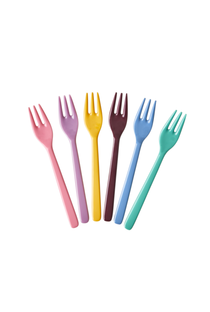 Melamine vorkjes Dance Out set/6