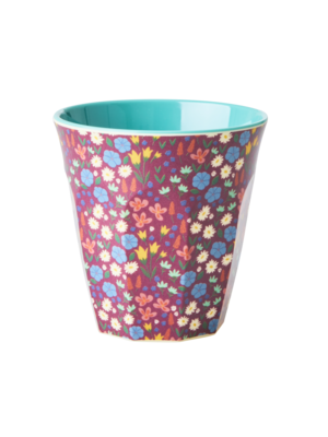 Rice Melamine cup Poppies